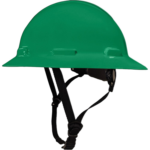 LIDGUARD&reg; Full Brim Hardhat with Chinstrap, Meets CSA Type 1, Ratchet Suspension, Vented Meunier Outillage Industriel