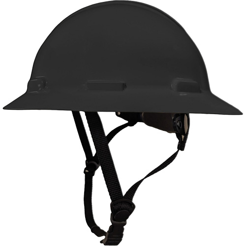 Casque de s&eacute;curit&eacute; &agrave; bordure compl&egrave;te LIDGUARD avec mentonni&egrave;re, R&eacute;pond aux normes CSA type 1, Suspension Rochet, Ventil&eacute; Meunier Outillage Industriel