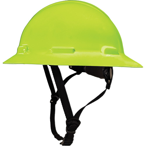 LIDGUARD&reg; Full Brim Hardhat with Chinstrap, Meets CSA Type 1, Ratchet Suspension, Vented Meunier Outillage Industriel