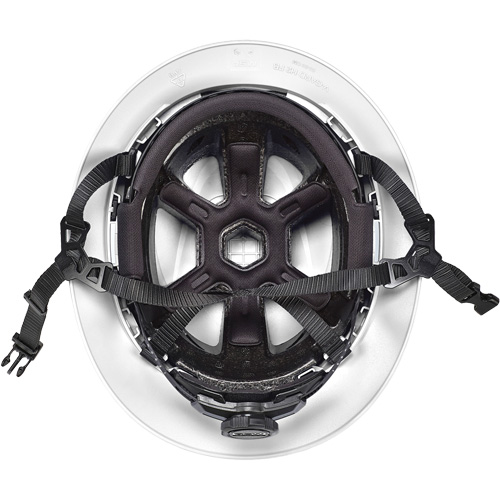 Casque de s&eacute;curit&eacute; &agrave; bord complet V-Gard H2, Suspension Rochet, Non ventil&eacute; Meunier Outillage Industriel