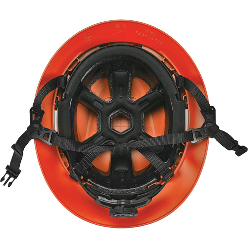 Casque de s&eacute;curit&eacute; &agrave; bord complet V-Gard H2, Suspension Rochet, Non ventil&eacute; Meunier Outillage Industriel