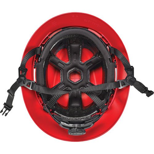 Casque de s&eacute;curit&eacute; &agrave; bord complet V-Gard H2, Suspension Rochet, Non ventil&eacute; Meunier Outillage Industriel