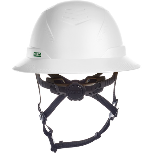Casque de s&eacute;curit&eacute; &agrave; bord complet V-Gard H2, Suspension Rochet, Non ventil&eacute; Meunier Outillage Industriel