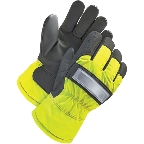 High-Visibility Fitter's Glove, 3X-Large, Grain Goatskin Palm, Thinsulate Inner Lining Meunier Outillage Industriel
