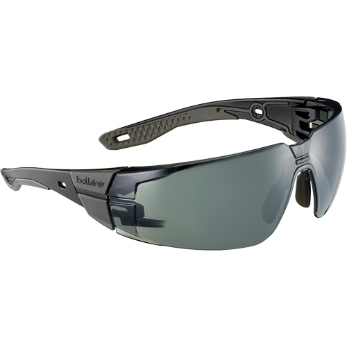 RUSH+ 2.0 M/L Safety Glasses with Black & Grey Frame, Grey/3.0 Lens, Anti-Fog/Anti-Scratch, ANSI Z87+ Meunier Outillage Industriel