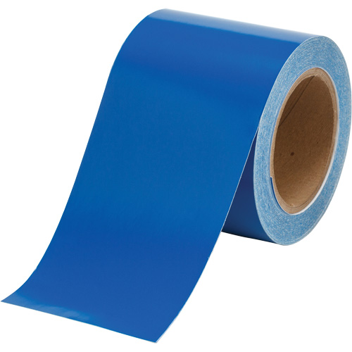 Ruban marqueur de tuyau, 90', Bleu Meunier Outillage Industriel