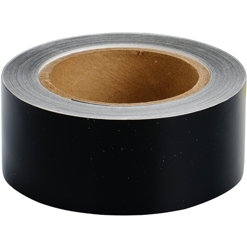 Pipe Marker Tape, 90', Black Meunier Outillage Industriel