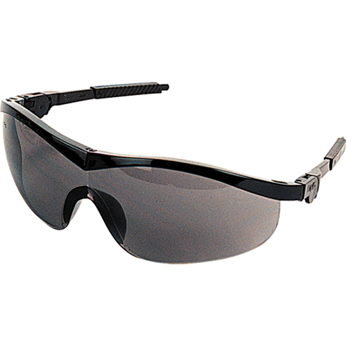 Lunettes de s&eacute;curit&eacute; Storm, Lentille Grise/fum&eacute;e, Anti-&eacute;gratignures, ANSI Z87+ Meunier Outillage Industriel