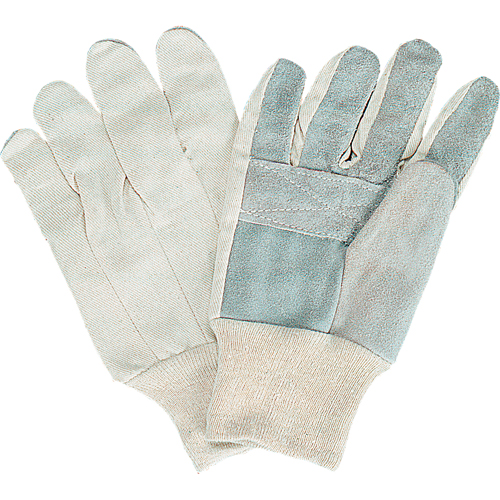 Standard-Duty Work Gloves, Large, Split Cowhide Palm Meunier Outillage Industriel