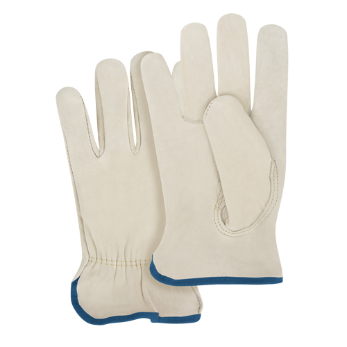 Gants pour conducteurs &agrave; ajustement serr&eacute;, T-Grand, Paume en Cuir fleur de vache Meunier Outillage Industriel