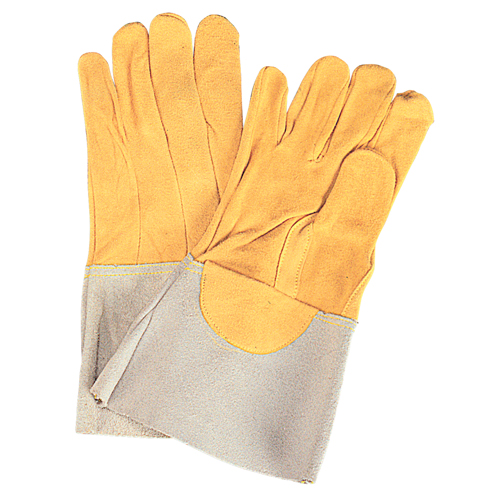 Gants de soudage TIG &agrave; ajustement sup&eacute;rieur, Cuir de daim refendu, Taille 2T-Grand Meunier Outillage Industriel
