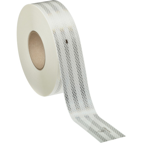3M Scotchlite Diamond Grade Conspicuity Sheeting Series 983, 2" W x 150' L, White Meunier Outillage Industriel