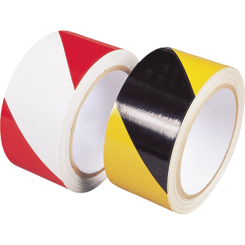 Engineer Grade Reflective Tape, 2" x 30', Polyethylene, Red and White Meunier Outillage Industriel