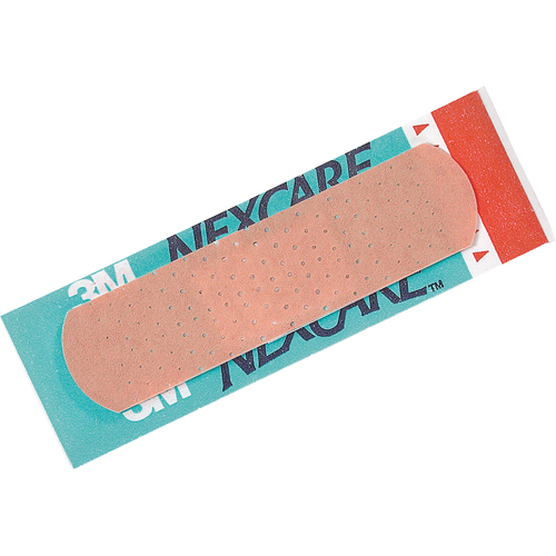 Bandages confortables Nexcare, Rectangulaire/carr&eacute;e, 3", Tissu, St&eacute;rile Meunier Outillage Industriel