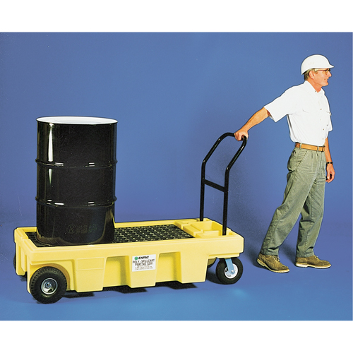Chariots Poly-Spillcart ATC, 66,5" lo x 29" la x 46,9" h, Cap. de d&eacute;versement 57 gal. US Meunier Outillage Industriel