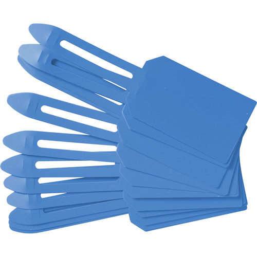 &eacute;tiquettes de cadenassage vierges en plastique, Plastique, 3-1/4" la x 5-4/5" h, Vierge Meunier Outillage Industriel