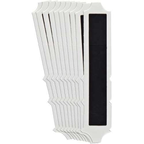 &eacute;tiquettes de lettres et chiffres gothiques individuels Quick-Align, I, 4" h, Noir Meunier Outillage Industriel