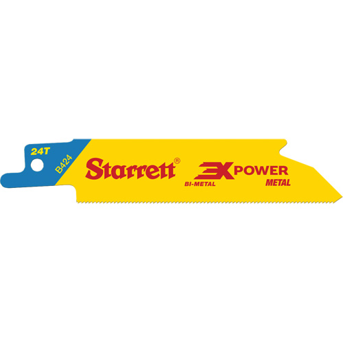 Fastcut General Purpose Reciprocating Blades, Bi-Metal, 18 TPI, 8" L x 3/4" W Meunier Outillage Industriel