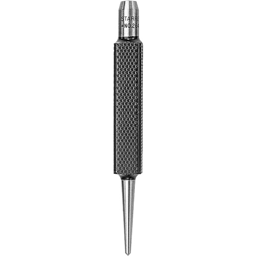 Centre Punch with Square Shank, 5/64" Dia., 3/8" Stock Size, 3-1/2" L Meunier Outillage Industriel