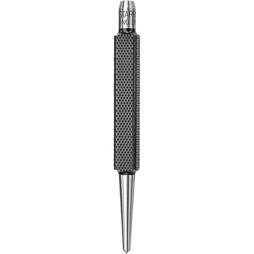 Centre Punch with Square Shank, 1/8" Dia., 3/8" Stock Size, 4" L Meunier Outillage Industriel