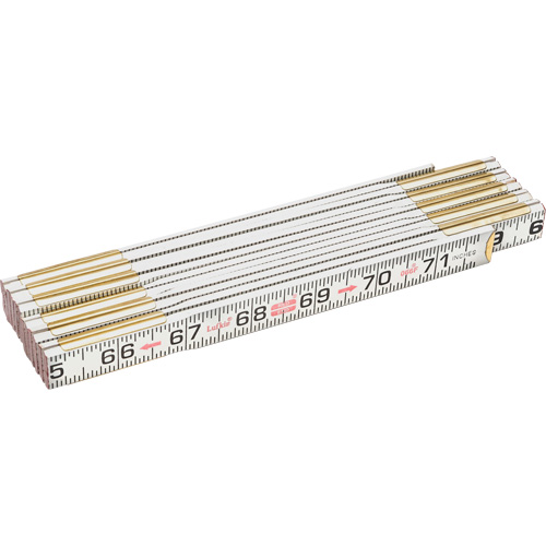 R&egrave;gle plate Red End, 6' lo, Bois Meunier Outillage Industriel