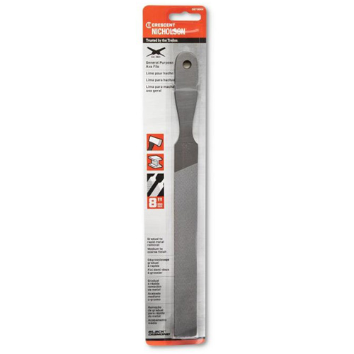 Sharpening File, Flat, 8", Single/Double Meunier Outillage Industriel