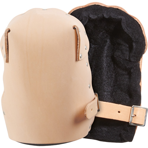Heavy-Duty Knee Pad, Buckle Style, Leather Caps, Foam Pads Meunier Outillage Industriel