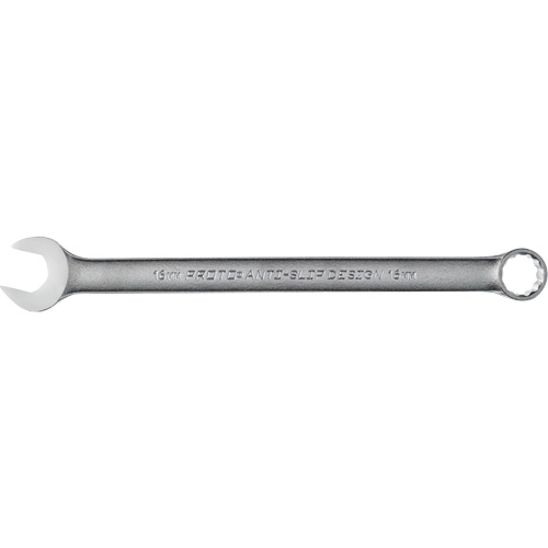 Combination Wrench, 12 Point, 16 mm, Satin Finish Meunier Outillage Industriel