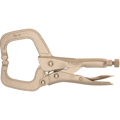 Locking Pliers, 6" Length, C-Clamp Meunier Outillage Industriel