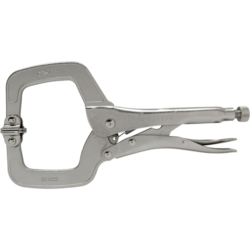 Locking Pliers, 11" Length, C-Clamp Meunier Outillage Industriel