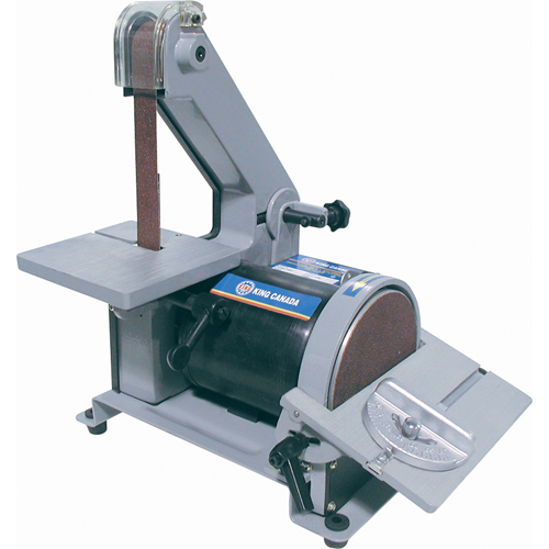 Ponceuses &agrave; bande &agrave; disque, 1" la x 30" lo Bande, 5" Disque Meunier Outillage Industriel