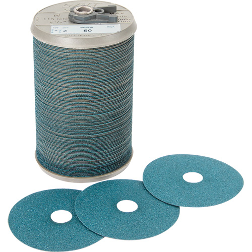 Disque en fibre pour meulage agressif Blue Line, Zirconium, 24, 9-1/8" Dia x 7/8" Arbre Meunier Outillage Industriel