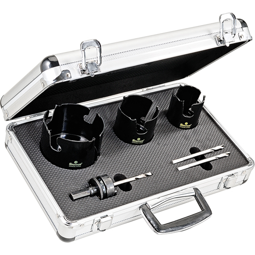General Purpose Hole Saw Kits, 6 Pieces Meunier Outillage Industriel