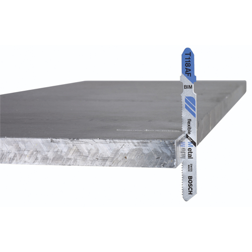 Flexible Jigsaw Blade, Bi-Metal, 3-5/8" L, 17-24 TPI Meunier Outillage Industriel