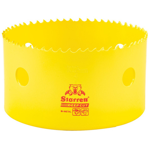 Scie &agrave; cloche bim&eacute;tal 4", 4", Profondeur de la coupe 2", Bim&eacute;tal Meunier Outillage Industriel