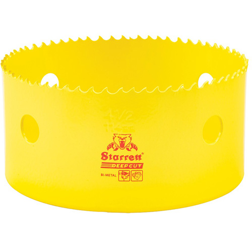 Scie &agrave; cloche bim&eacute;tal 4-1/2", 4-1/2", Profondeur de la coupe 2", Bim&eacute;tal Meunier Outillage Industriel