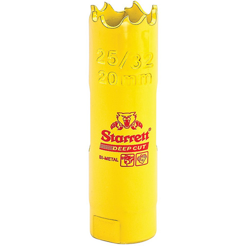 Scie &agrave; cloche bim&eacute;tal 25/32", 25/32", Profondeur de la coupe 2", Bim&eacute;tal Meunier Outillage Industriel