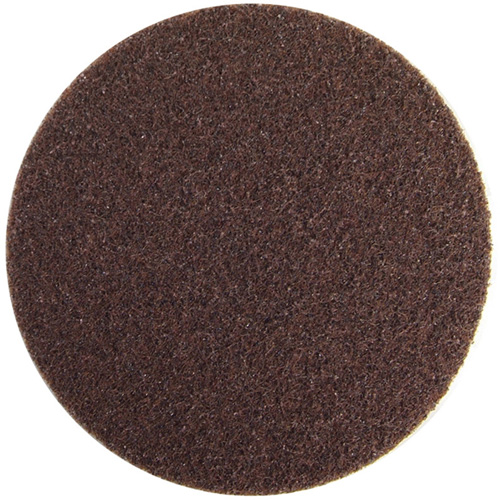 Disque non tiss&eacute; Vortex pour pr&eacute;paration rapide, 7" dia., Grain Cors&eacute;, Oxyde d'aluminium Meunier Outillage Industriel
