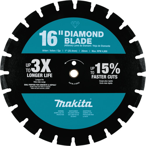 Lame diamant &agrave; bordure segment&eacute;e Meunier Outillage Industriel