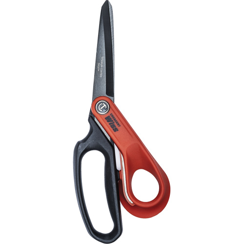 Heavy-Duty Titanium Coated Tradesman Shears, 10", Rings Handle Meunier Outillage Industriel