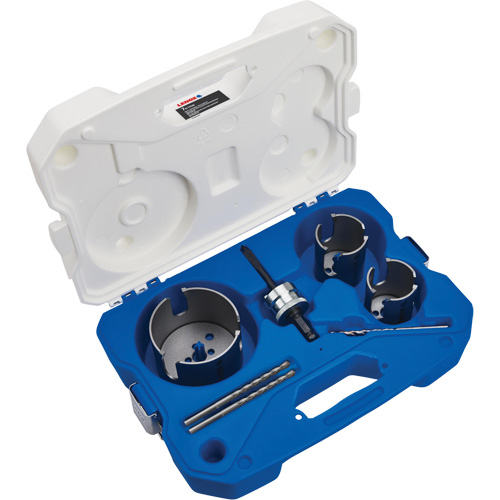 Multi-Materials Hole Saw Set, 7 Pieces Meunier Outillage Industriel