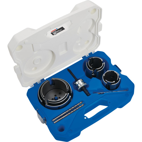 Multi-Materials Hole Saw Set, 11 Pieces Meunier Outillage Industriel
