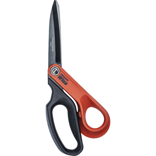 Tradesman Shears, 10", Rings Handle Meunier Outillage Industriel