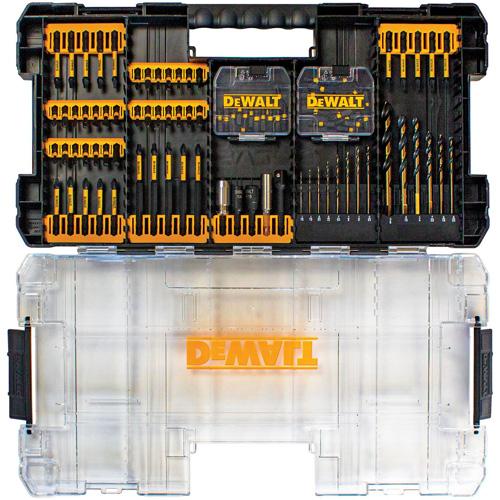 100-Piece FlexTorq&reg; Drill & Driver Bit TSTAK&reg; Set Meunier Outillage Industriel