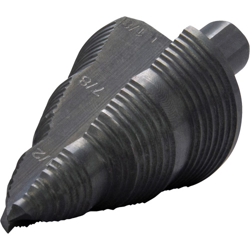 Foret &eacute;tag&eacute; &agrave; trous multiples no 9, 3/16" - 1-1/8", Acier rapide Meunier Outillage Industriel