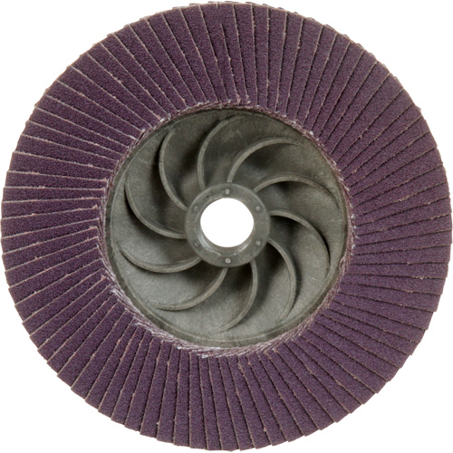 769F Quick Change Flap Disc, 4-1/2" x 5/8"-11, Type 27, 120+ Grit, Ceramic Meunier Outillage Industriel