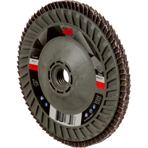 769F Quick Change Flap Disc, 5" x 5/8"-11, Type 29, 40+ Grit, Ceramic Meunier Outillage Industriel