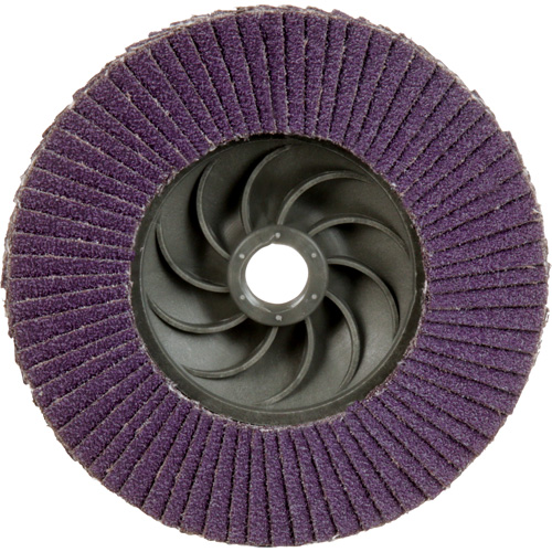 769F Quick Change Flap Disc, 4-1/2" x 5/8"-11, Type 27, 60+ Grit, Ceramic Meunier Outillage Industriel