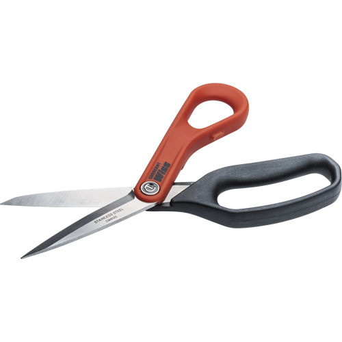 Stainless Steel All Purpose Tradesman Shears, 8-1/2", Rings Handle Meunier Outillage Industriel