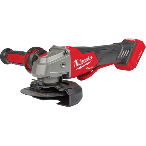 M18 Fuel No-Lock Braking Grinder with One-Key Paddle Switch (Tool Only), 4-1/2" or 5" Wheel, 18 V Meunier Outillage Industriel